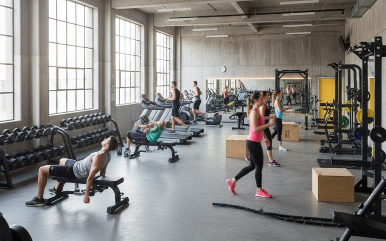 Salle de sport Basic Fit avec équipements modernes et ambiance dynamique